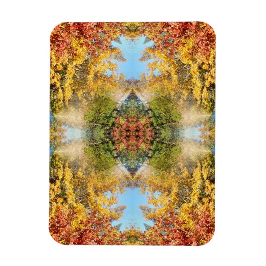 Magnet Flexible La belle forêt d'automne... (Vertical)