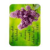 Magnet Flexible La Bible vers encouragement Philippiens 3:13 (Vertical)