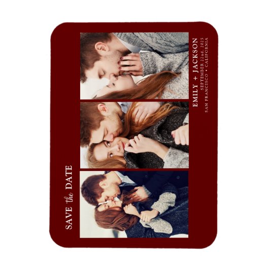 Magnet Flexible La Bourgogne Marsala sauve la troisième photo (Vertical)