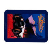 Magnet Flexible La Buize Lyon Poster Vintage Europe (Horizontal)