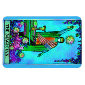 Magnet Flexible La carte de décès du Magicien Coronavirus Tarot (Horizontal)