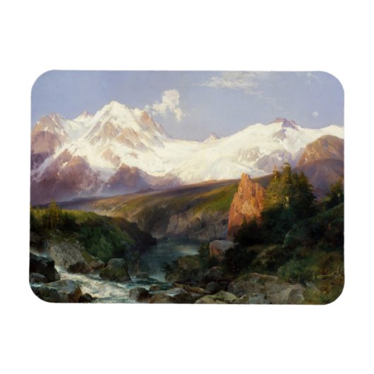 Magnet Flexible La chaîne de Teton (Horizontal)