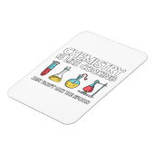 Magnet Flexible La chimie est comme la Cuisine (Côté Gauche)