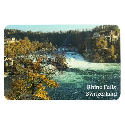 Magnet Flexible La chute du Rhin en Suisse (Horizontal)
