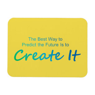 Magnet Flexible La citation de motivation créent le futur aimant