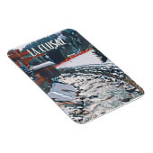 Magnet Flexible La Clusaz Station de ski (Côté Droit)