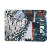 Magnet Flexible La Clusaz Station de ski (Horizontal)