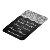 Magnet Flexible La collection de Mariages Chalkboard & Lace (Côté Gauche)