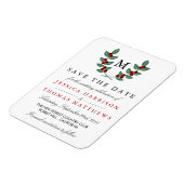Magnet Flexible La collection de Mariages Monogram Berry Bush (Côté Gauche)