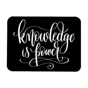 Magnet Flexible La connaissance est puissance
