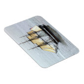 Magnet Flexible La Constitution américaine au masque complet (Côté Droit)