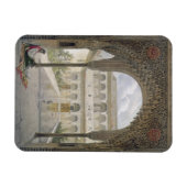 Magnet Flexible La Cour de l'Alberca dans l'Alhambra, Grenade, (Horizontal)