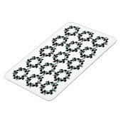 Magnet Flexible La couronne de Noël - (Côté Gauche)