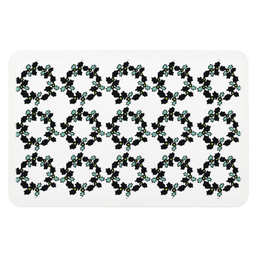 Magnet Flexible La couronne de Noël - (Horizontal)
