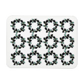 Magnet Flexible La couronne de Noël - (Horizontal)