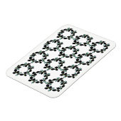 Magnet Flexible La couronne de Noël - (Côté Gauche)