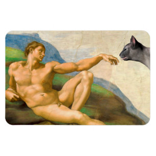Magnet Flexible La Création D'Adam Parody