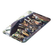 Magnet Flexible La crèche de Noël. Sanibel Est., USA. (Côté Gauche)