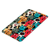 Magnet Flexible La Crowd of cats (Côté Gauche)