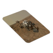 Magnet Flexible La Curiosité A Rover Sur La Surface De Mars. (Côté Droit)