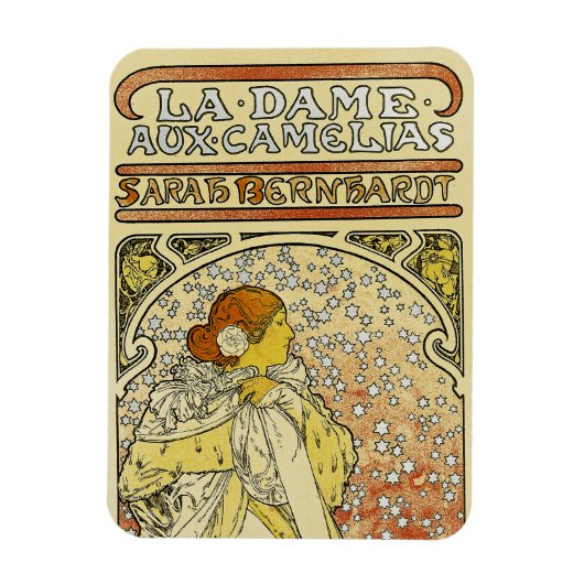 Magnet Flexible La Dame aux Camelias (Vertical)