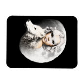 Magnet Flexible La Dame de la Lune (Horizontal)