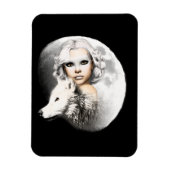 Magnet Flexible La Dame de la Lune (Vertical)