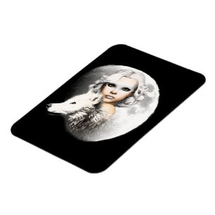 Magnet Flexible La Dame de la Lune