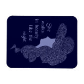 Magnet Flexible La Dame de Lord Byron (Horizontal)
