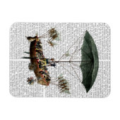 Magnet Flexible La Diligence Et Les Créatures Volantes (Horizontal)