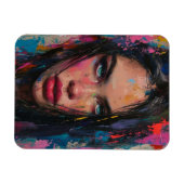 Magnet Flexible La femme dans le miroir (Horizontal)
