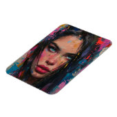 Magnet Flexible La femme dans le miroir (Côté Gauche)