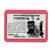 Magnet Flexible La femme d'aujourd'hui Stove Ad (Horizontal)