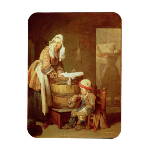 Magnet Flexible La femme de blanchisserie
