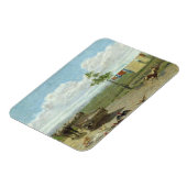 Magnet Flexible La Ferme (huile sur toile) (Côté Gauche)