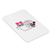 Magnet Flexible La fête d'Halloween de Maman Boo (Côté Droit)