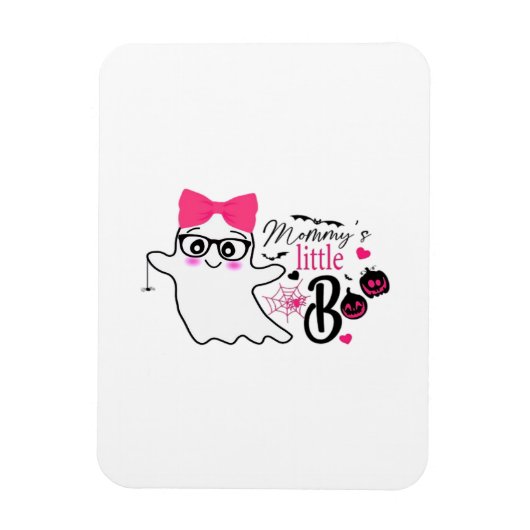 Magnet Flexible La fête d'Halloween de Maman Boo (Vertical)