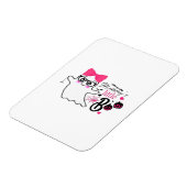 Magnet Flexible La fête d'Halloween de Maman Boo (Côté Gauche)