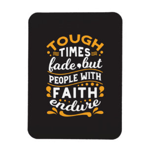 Magnet Flexible La foi surmonte les luttes – Art religieux motivan