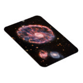Magnet Flexible La Galaxie Cartwheel Et Ses Galaxies Compagnons. (Côté Droit)