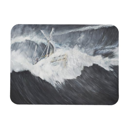 Magnet Flexible La gigantesque vague (Horizontal)