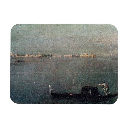 Magnet Flexible La Gondola sur la lagune (Horizontal)