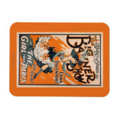 Magnet Flexible La Grande Bannière "La fille de Paris" (Horizontal)