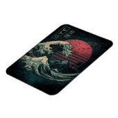 Magnet Flexible La Grande Classique de la Vague Rétro (Côté Gauche)