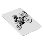 Magnet Flexible La Grande Course - Motocross Racers (Côté Droit)