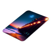 Magnet Flexible La Jetée au Clair de Lune (Côté Gauche)