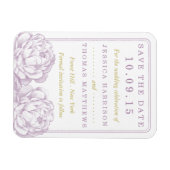 Magnet Flexible La jolie collection de Mariages floraux Peony (Horizontal)