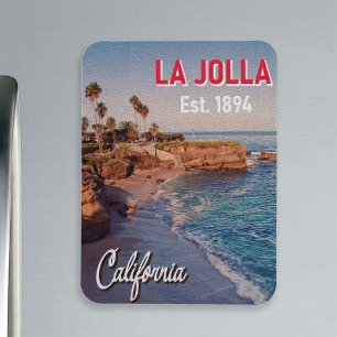 Magnet Flexible La Jolla Beach Cove San Diego California Souvenir