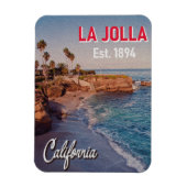 Magnet Flexible La Jolla Beach Cove San Diego California Souvenir (Vertical)