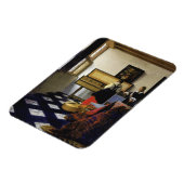 Magnet Flexible La leçon de musique de Johannes Vermeer (Côté Gauche)